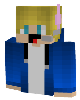 Blue skin: bust render