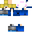 Blue skin: raw texture render