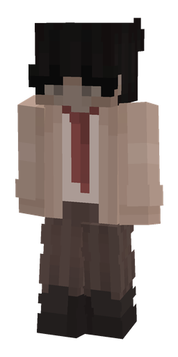 Black skin: body, front render