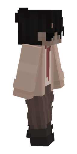Black skin: body, right side render