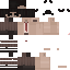Black skin: raw texture render
