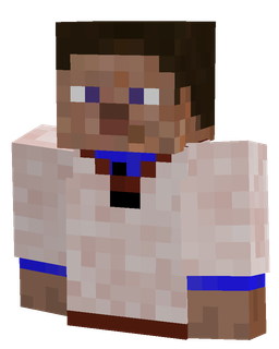 Blue skin: bust render