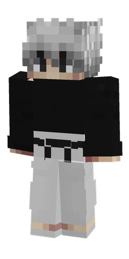 Black skin: body, front render