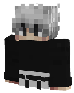 Black skin: bust render