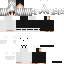 Black skin: raw texture render