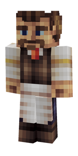 Brown skin: body, front render