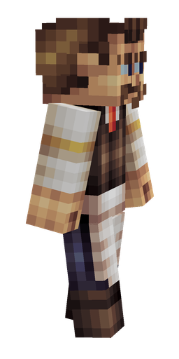 Brown skin: body, right side render