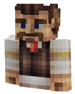 Brown skin: bust render