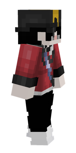Black skin: body, right side render