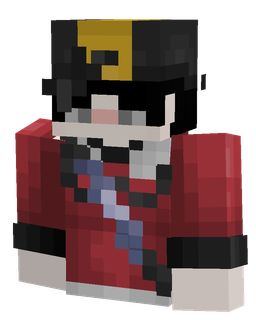 Black skin: bust render