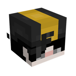 Black skin: head render