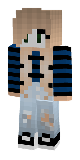 Black skin: body, front render