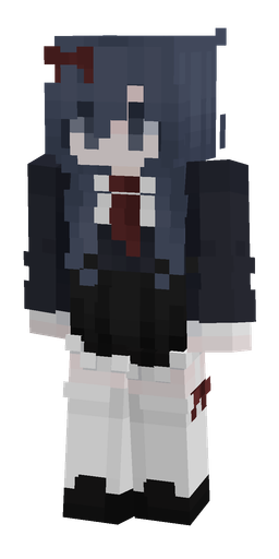 Black skin: body, front render
