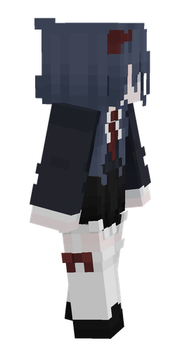 Black skin: body, right side render