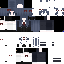 Black skin: raw texture render