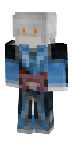 Black skin: body, front render
