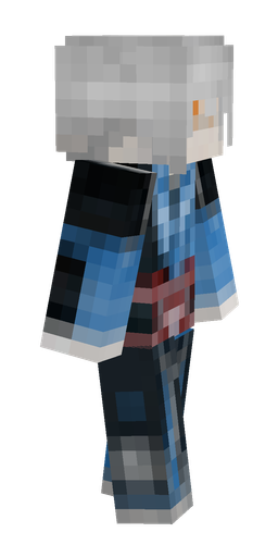 Black skin: body, right side render