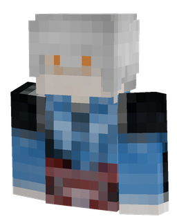 Black skin: bust render