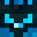 Black skin: face render