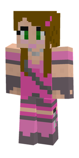 Brown skin: body, front render