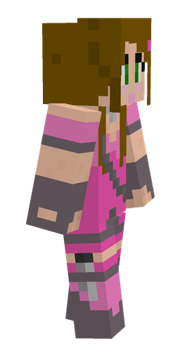 Brown skin: body, right side render