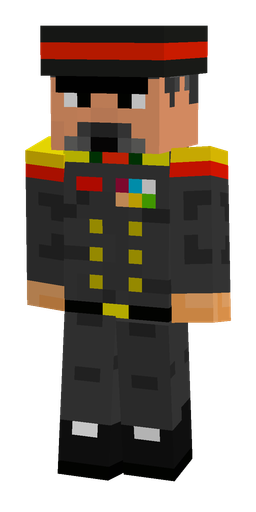 Black skin: body, front render