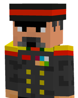 Black skin: bust render