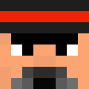 Black skin: face render