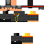 Black skin: raw texture render