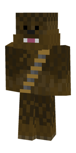 Brown skin: body, front render