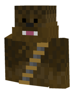 Brown skin: bust render