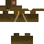 Brown skin: raw texture render