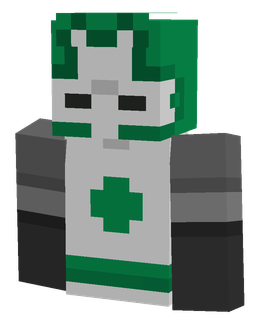 Black skin: bust render