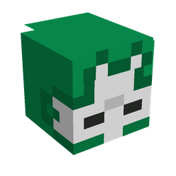 Black skin: head render