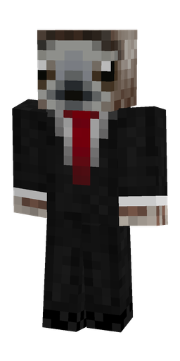 Black skin: body, front render