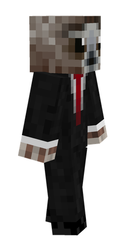 Black skin: body, right side render