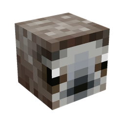 Black skin: head render