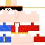 Classic skin: raw texture render