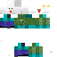Blue skin: raw texture render