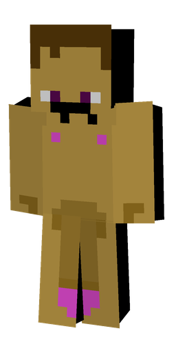 Brown skin: body, front render