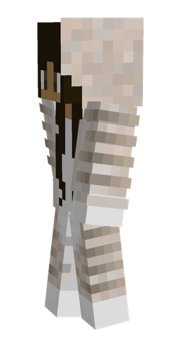 Black skin: body, left side render