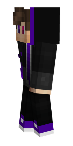 Black skin: body, left side render