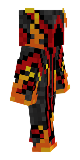 Black skin: body, right side render