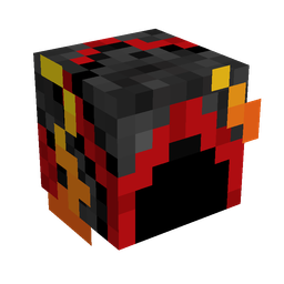 Black skin: head render