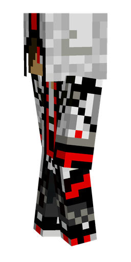 Black skin: body, left side render