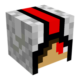 Black skin: head render