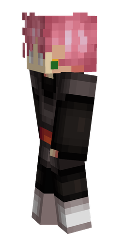 Black skin: body, left side render