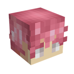 Black skin: head render