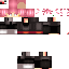 Black skin: raw texture render