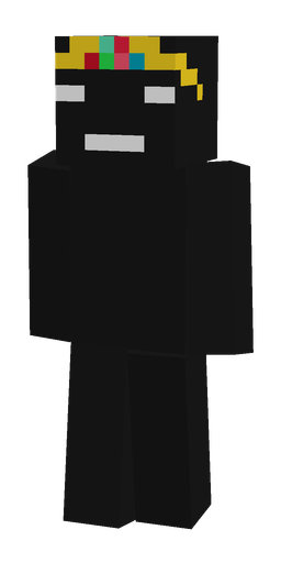 Black skin: body, front render